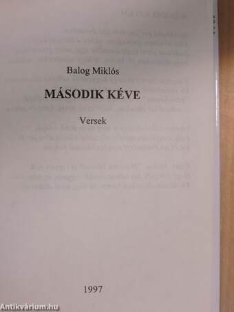 Második kéve