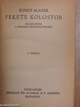 Fekete kolostor