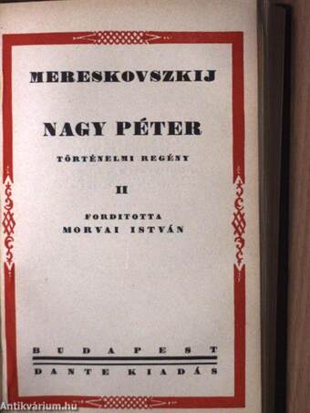 Nagy Péter I-II.