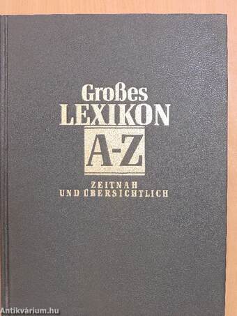 Großes Lexikon A-Z