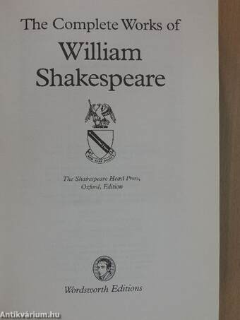 The Complete Works of William Shakespeare