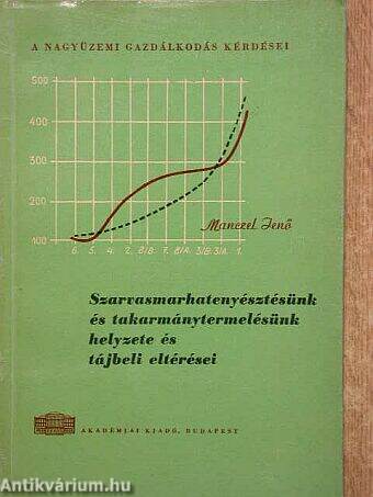 Szarvasmarhatenyésztésünk és takarmánytermelésünk helyzete és tájbeli eltérései