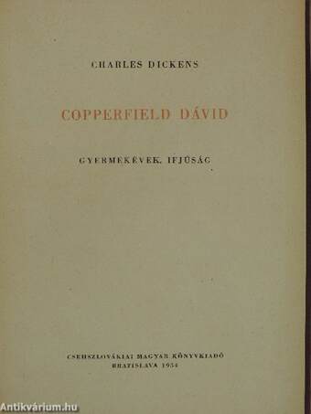 Copperfield Dávid