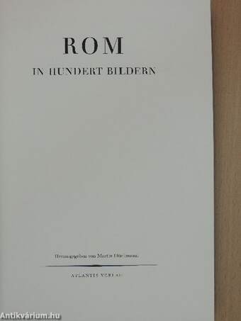 Rom in 100 Bildern