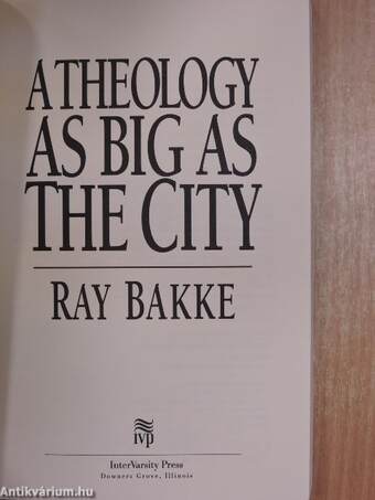 A Theology as Big as the City