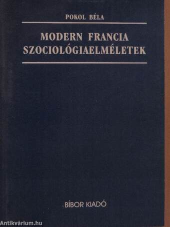Modern francia szociológiaelméletek