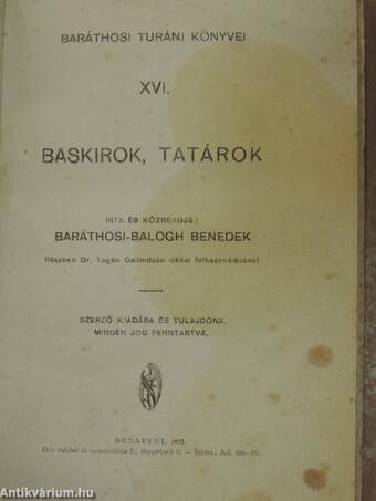 Baskirok, tatárok