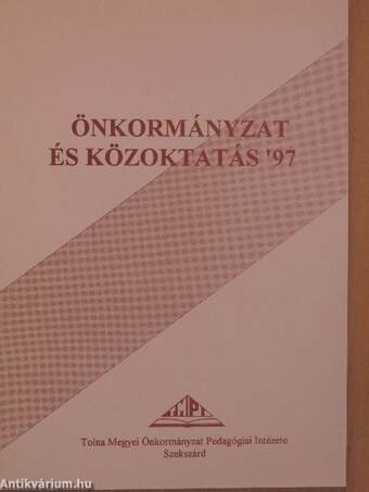 Önkormányzat és közoktatás '97