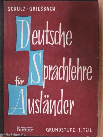 Deutsche Sprachlehre für Ausländer Grundstufe 1.