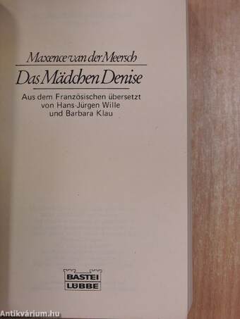 Das Mädchen Denise