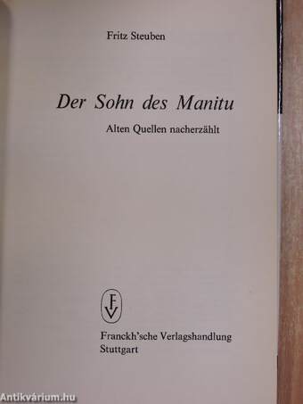 Der Sohn des Manitu