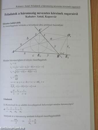 Általános és középiskolai matematikai tehetséggondozás