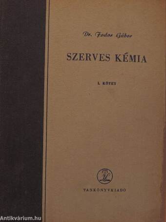 Szerves kémia I-II.