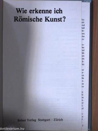 Wie erkenne ich Römische Kunst?