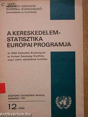 A kereskedelemstatisztika európai programja