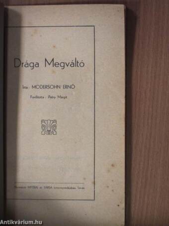 Drága Megváltó