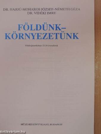 Földünk - környezetünk