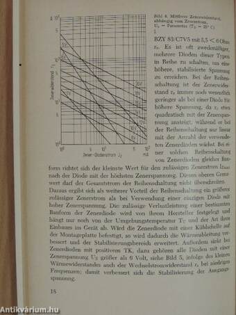 Transistoren in Speisegeräten