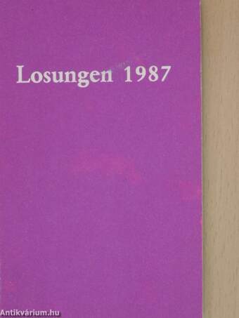 Losungen 1987