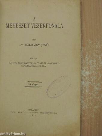 A méhészet vezérfonala