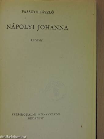Nápolyi Johanna