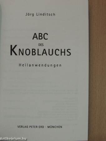 ABC des Knoblauchs