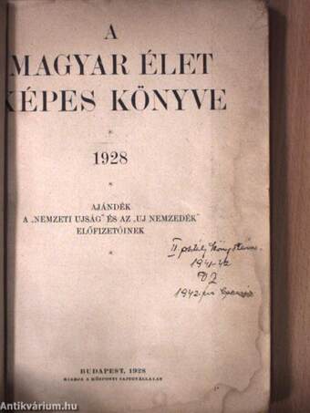 A magyar élet képes könyve 1928