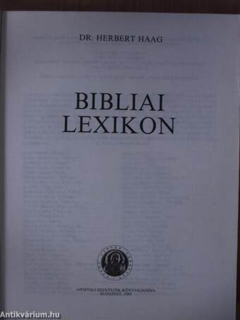 Bibliai lexikon