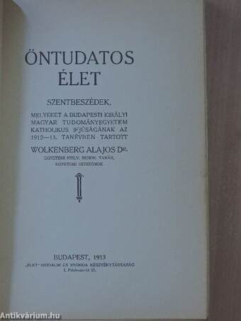 Öntudatos élet