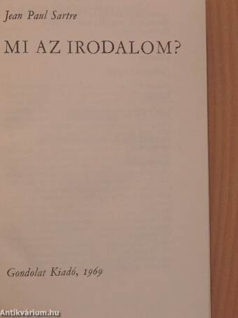 Mi az irodalom?