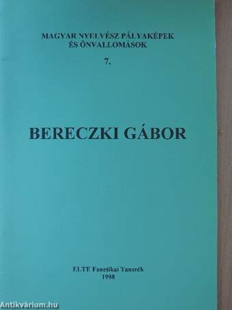 Bereczki Gábor