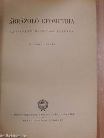 Ábrázoló geometria