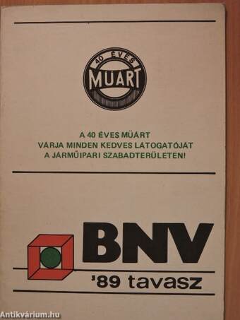 BNV '89 tavasz