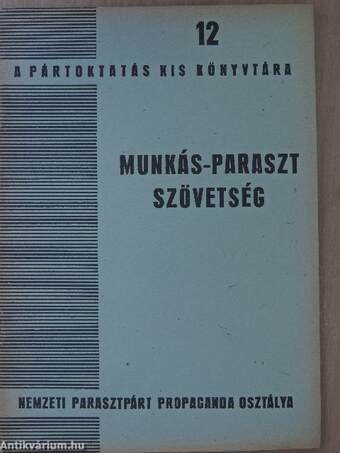 Munkás-Paraszt Szövetség