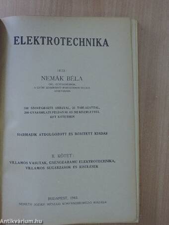 Elektrotechnika II.