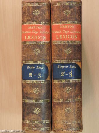 Német-magyar-deák lexicon II/1-2.