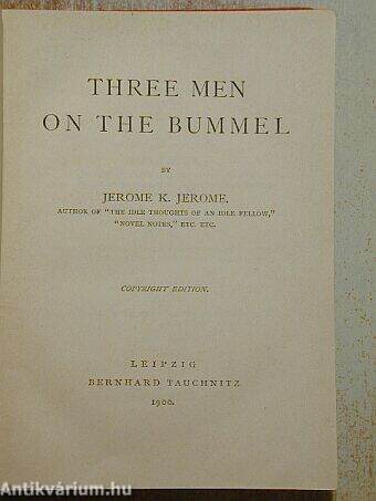 Three men on the Bummel