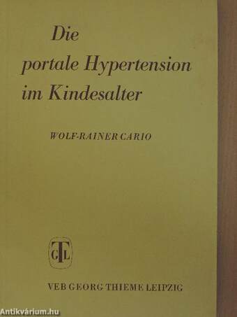 Die portale Hypertension im Kindesalter