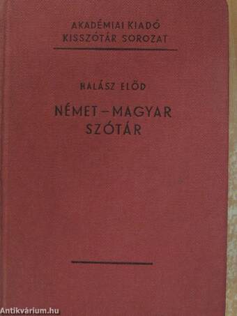 Német-magyar szótár