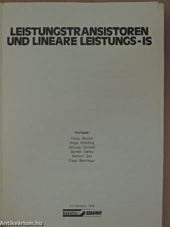 Leistungstransistoren und lineare Leistungs-Is