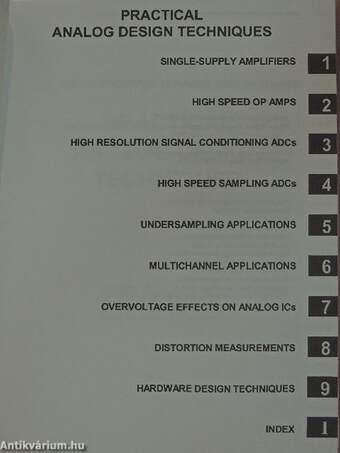 Practical Analog Design Techniques