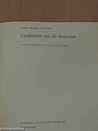 Geschichten um die Baukunst