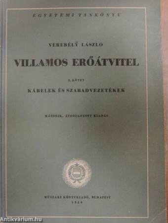 Villamos erőátvitel 3.