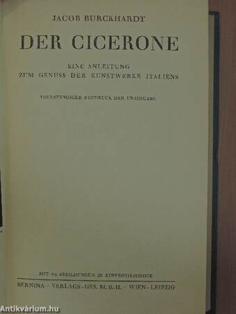 Der Cicerone