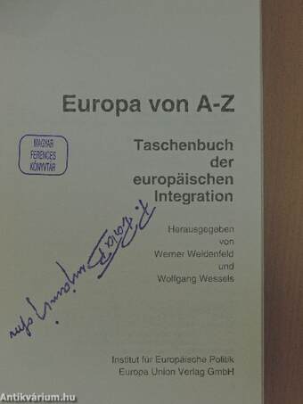 Europa von A-Z