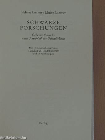 Schwarze Forschungen