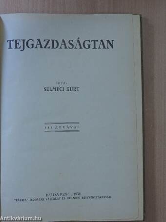 Tejgazdaságtan