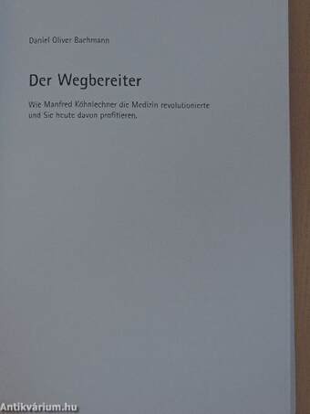 Der Wegbereiter