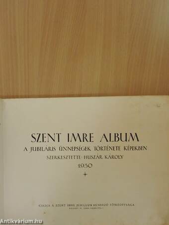 Szent Imre Album (rossz állapotú)