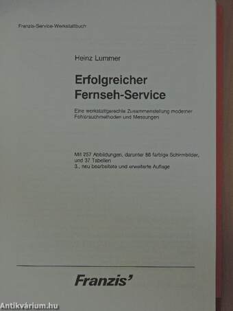 Erfolgreicher Fernseh-Service